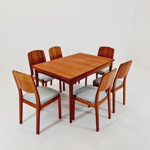 Mid century Danish teak dining table, 1960s