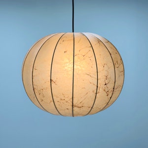 Big Space age pendant lamp by Designer Achille & Pier Giacomo Castiglioni: Bovezzo (Italy)