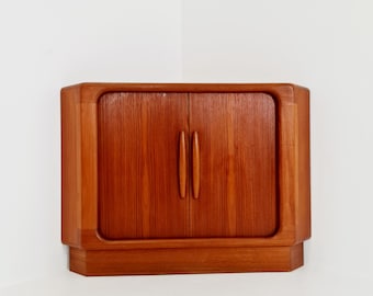 ヴィンテージチーク製ディスプレイキャビネット / コーナー