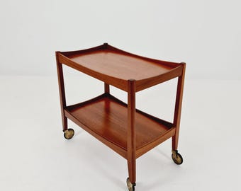 Midcentury Teak Vintage Side table/ Bedside table/ Night stand straight from the sixties By Opal