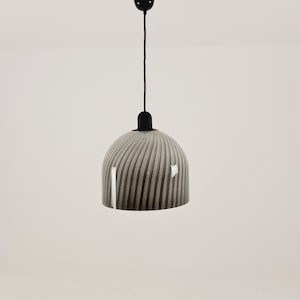 Rare and elegant Mid-Century Modern pendant lamp by Peill & Putzler, Germany, 1970s.