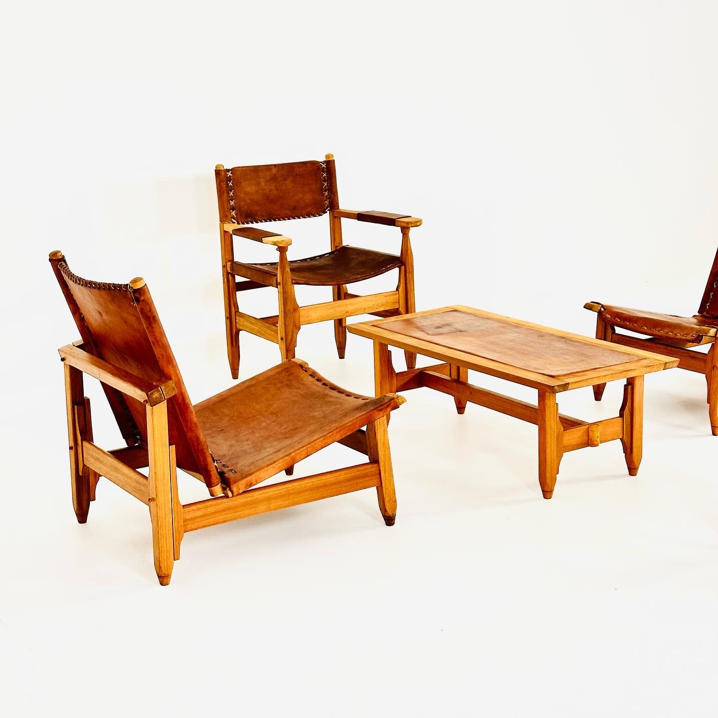 Werner Biermann ワーナー・ビーアマン　希少家具　ビンテージ家具 Mid Century Chairs Set by Werner Biermann for Arte Sano 1960s