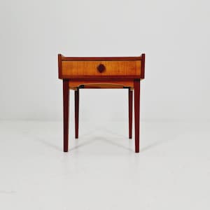 Danish MidCentury teak nightstand / bedside tables, 1960s