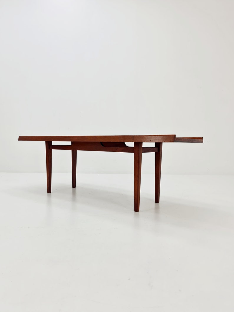 Danish Teak Coffee Table by Finn Juhl For France & Daverkosen ,Denmark, 1950s image 6