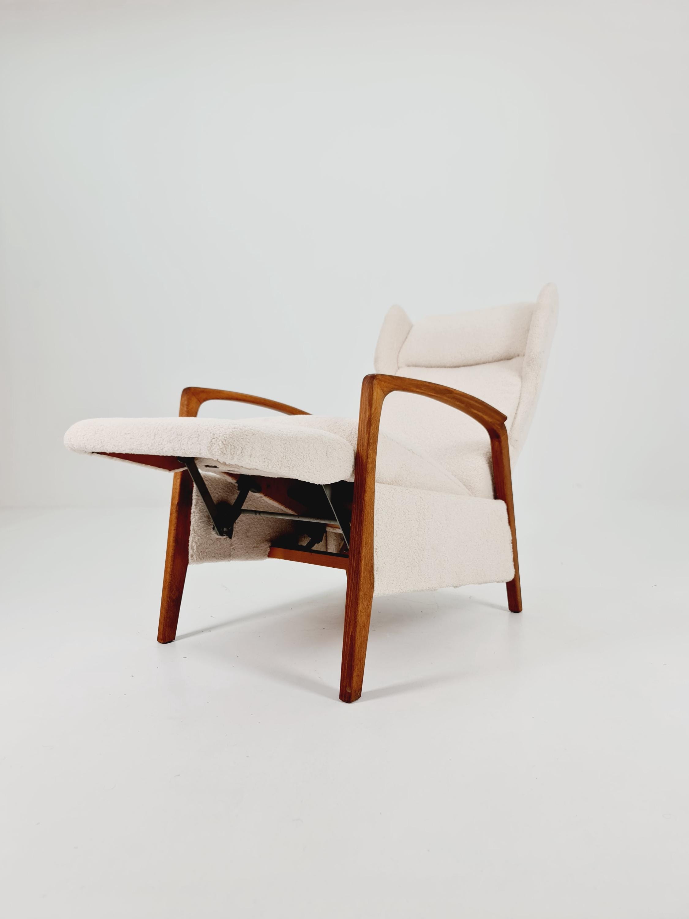 ドイツ製ヴィンテージラウンジチェア フットレスト付きドイツ製ラウンジチェア、1940年代 - Etsy 日本