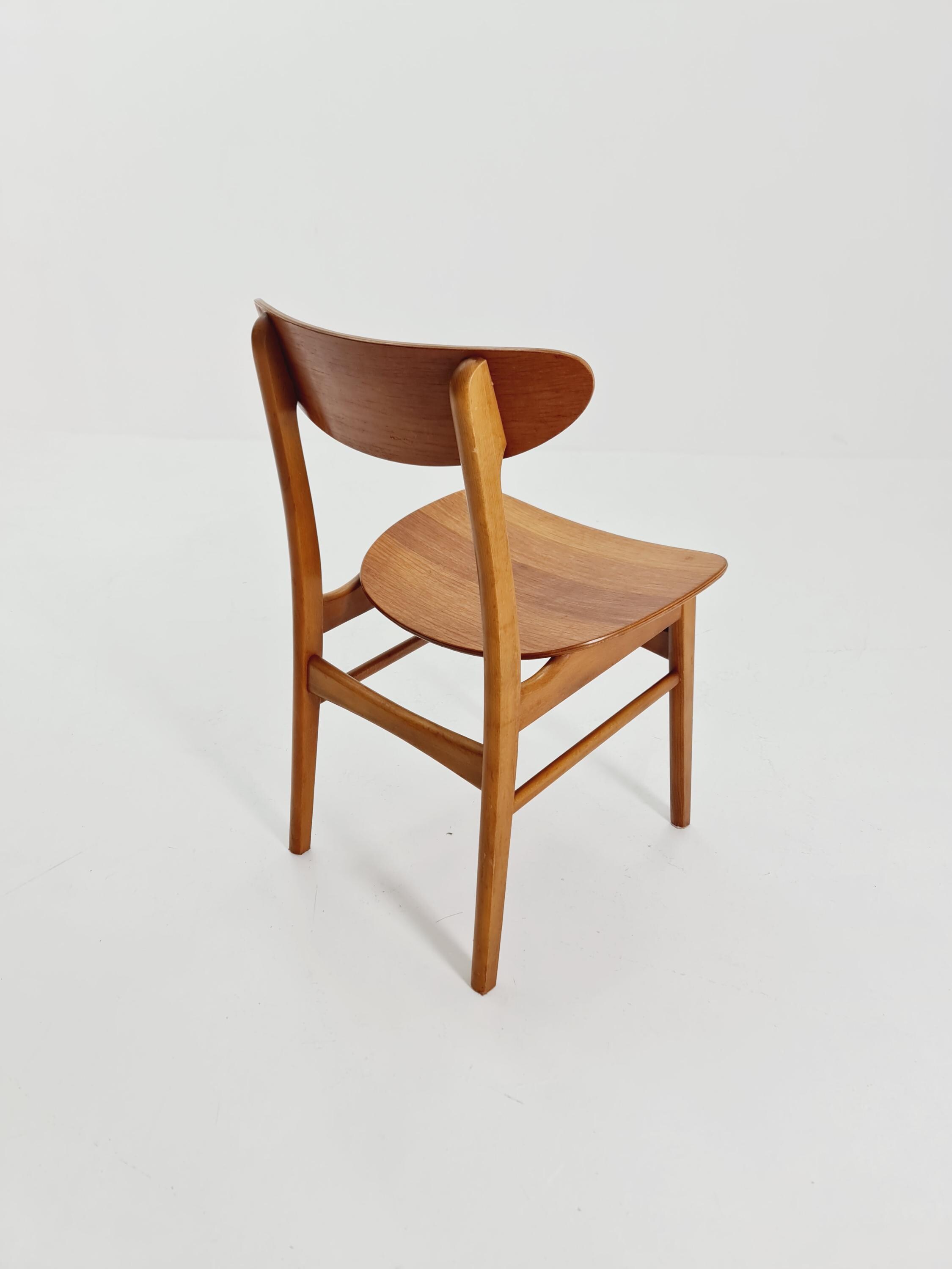 Farstrup chair teak vintage 1960s？　③ Danish Teak Dining Chair by Farstrup Denmark 1960s, - Etsy