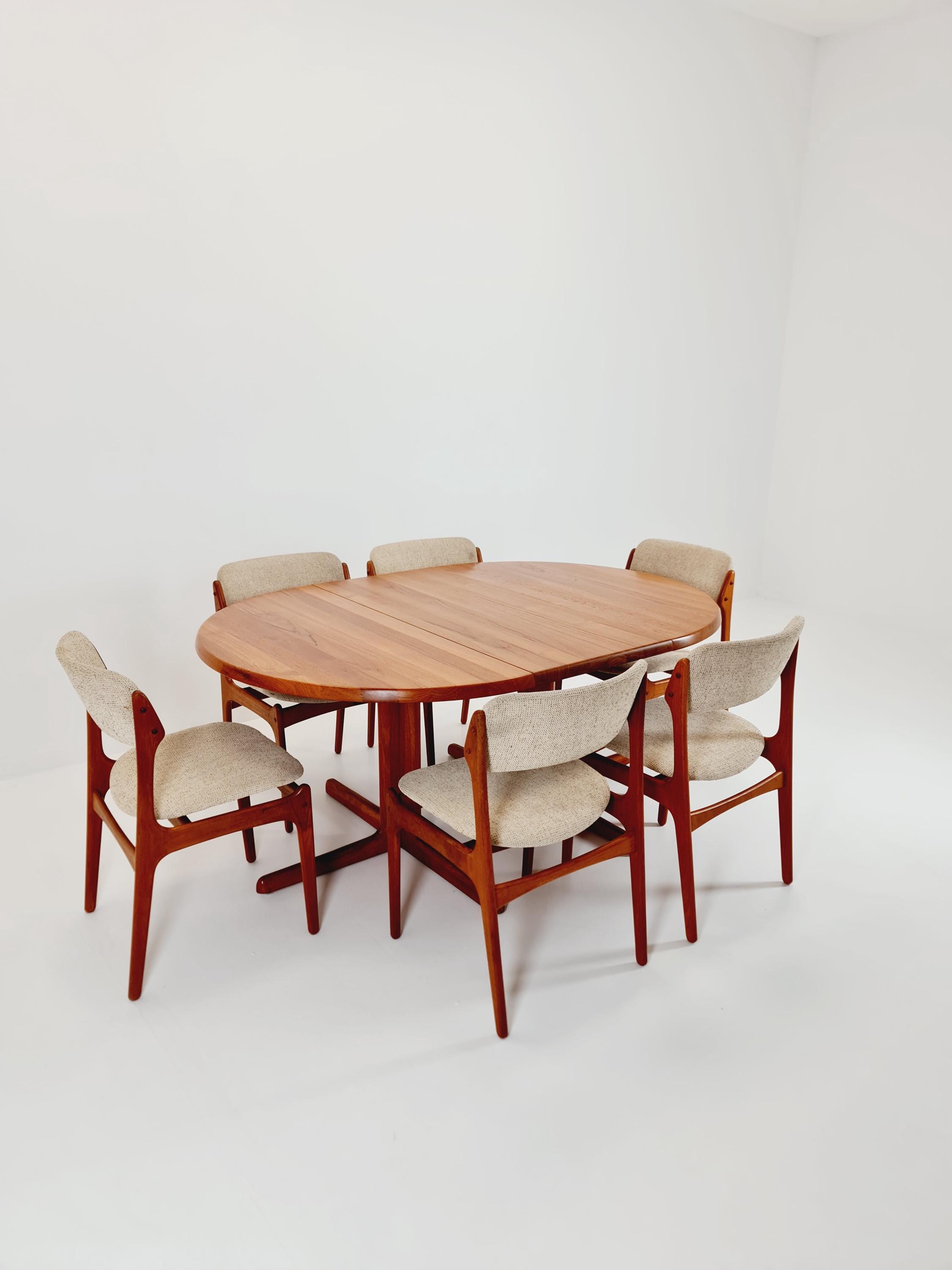 Vintage 70s Dining Room Table Set - Etsy Canada