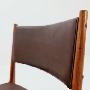 Danish Modern Teak Chair Design by Kai Lyngfeldt Larsen, 1960s, image 8