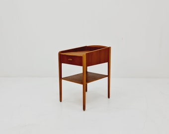 Midcentury danish Teak Vintage Side table by A.B Erik Andersson straight from the sixties