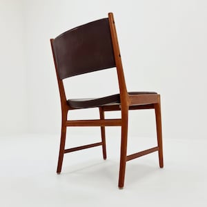 Danish Modern Teak Chair Design by Kai Lyngfeldt Larsen, 1960s, image 7