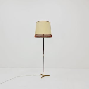 Rare Mid century German floor lamp Brass 1960s