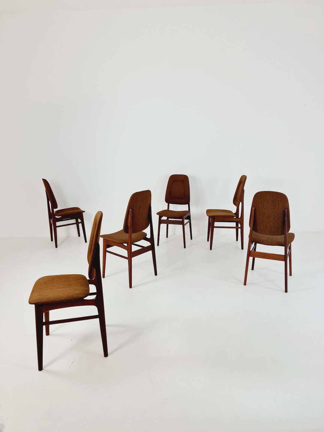 Vintage Teak Norwegian Dining Chairs by Bröderna Sörheim Norway, 1960s