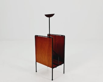 Portariviste danese in teak massello di metà secolo, anni '60