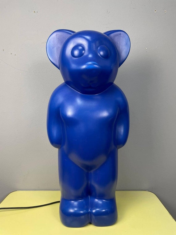 Pop Art Lumi Teddy Bear Space Age Night Table Lamp, 1970s - Etsy
