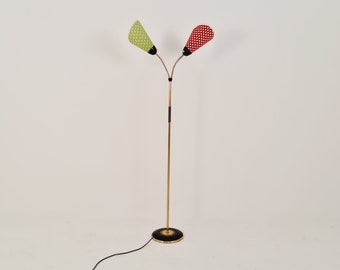 50s Floor Lamp (Bag Lamp) Brass Flex Low Lamp