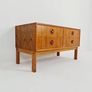 Midcentury danish design sidebord, chest of drawers, 1960s image 1