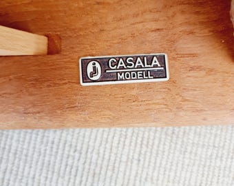1960s スウェーデン製　チーク材チェアー カサラ社製ヴィンテージミッドセンチュリードイツ製チーク材椅子、1960