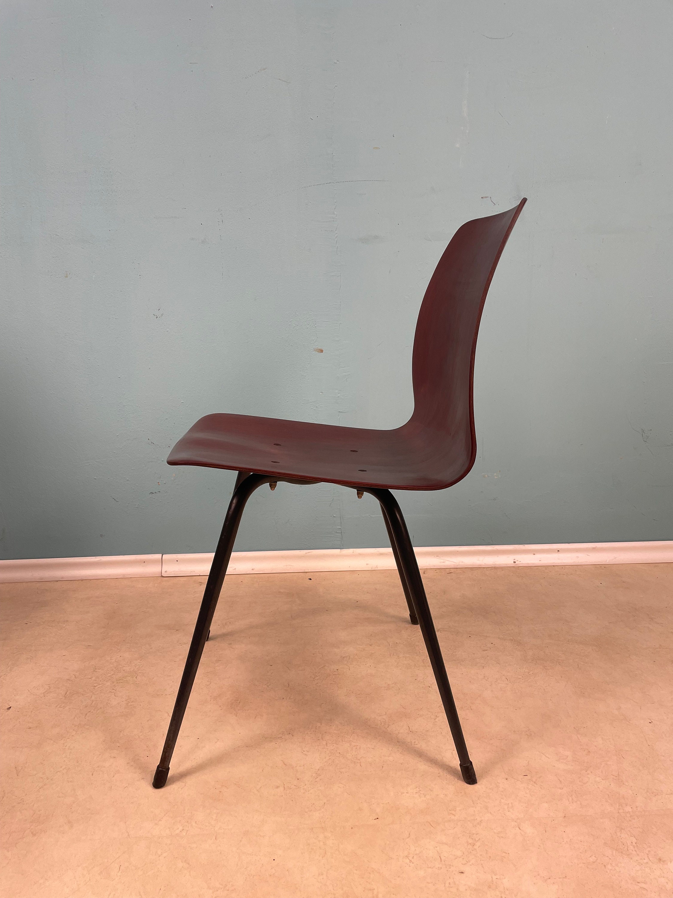 1/5 ミッドセンチュリーのドイツの椅子、パグウッドの Elmar Flötotto