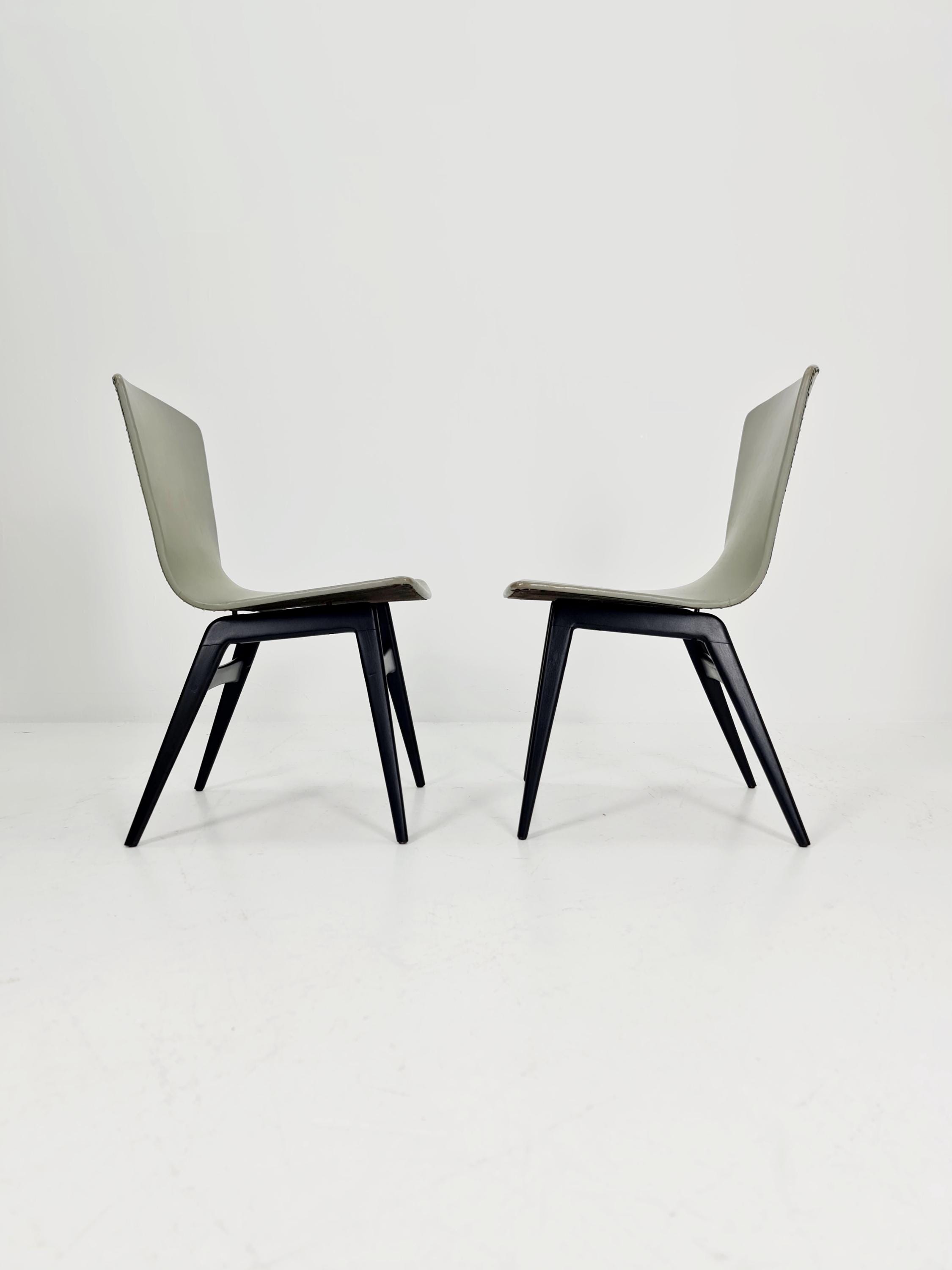 German tub chairs 667 By Eddie Harlis for Thonet, 1960s, set of 2