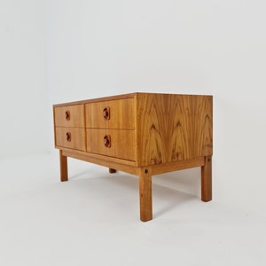 Midcentury danish design sidebord, chest of drawers, 1960s image 3