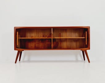 Vintage Mid century Danish Sideboard Showcase  by Dyrlund Møbler, Denmark, 1960s