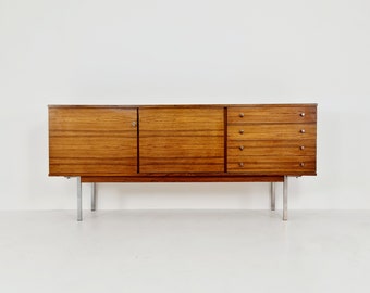 Rare Mid Century Modern German rosewood sideboard by Friedrich Landwehr, 1950s