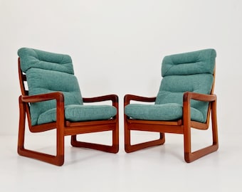 Mid Century Easy Lounge Couch by Holstebro Möbelfabrik Solid Teak