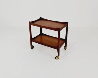 Midcentury Teak Vintage Side table/ Bedside table/ Night stand straight from the sixties By Opal