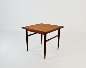Vintage Swedish teak coffee table by HBM Møbelfabrik, 1960s