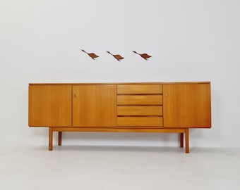 Mid Century Modern German Teak Sideboard by GE-EL Möbel, 1960s