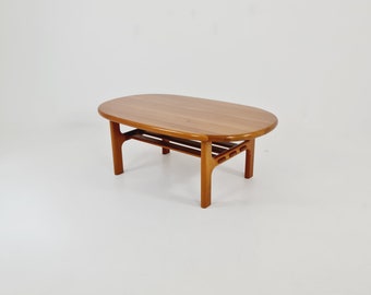 Danish Teak solid coffee table/ side table By Niels Bach for Randers Möbel, 1960s