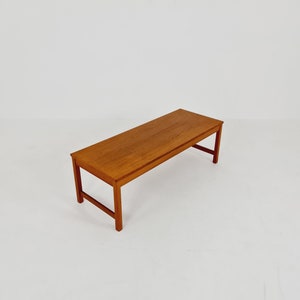 Banc/table vintage danois en teck, 1960