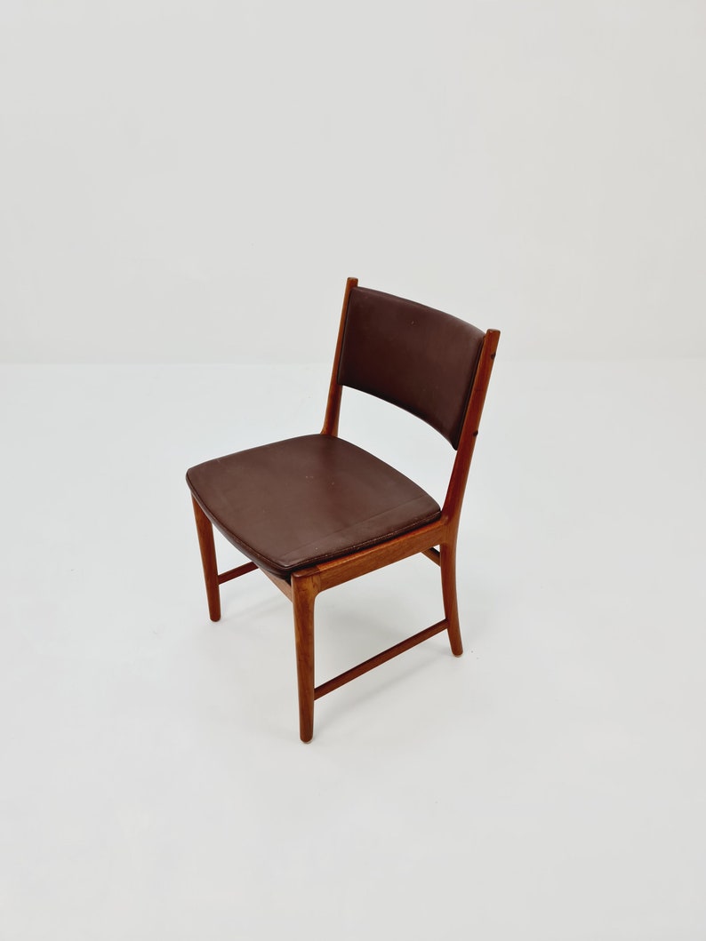 Danish Modern Teak Chair Design by Kai Lyngfeldt Larsen, 1960s, image 9