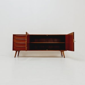 Mid century modern German teak sideboard by WK Möbel, 1960s image 2