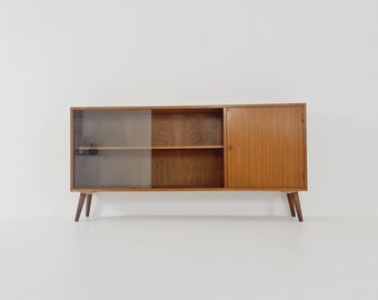 Mid Century Modern German walnut Sideboard MöbelMann 1960s