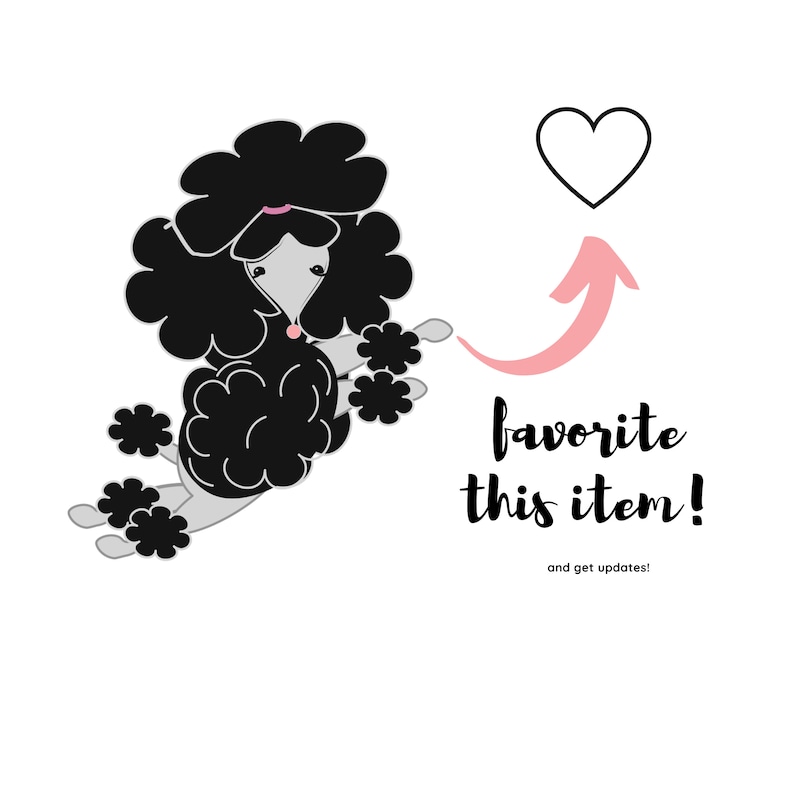 Poodle Mom Decal: Girl with Poodle Silhouette - Car Window Sticker image 7