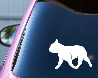 French Bulldog Decal: Frenchie Silhouette Car Sticker