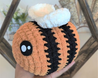 Crochet Chubby Bee/Chunky Bumblebee