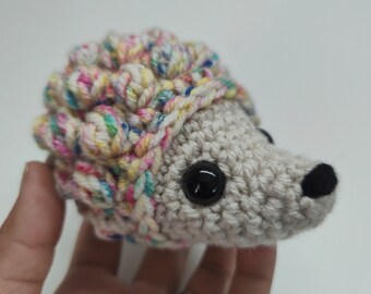 Crochet Hedgehog/Squishy Friend/Reading Buddy