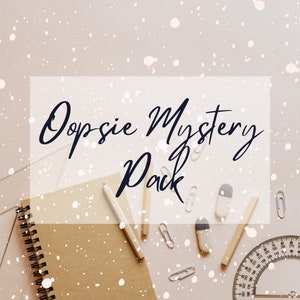 Oopsie Mystery Pack | Oopsie Bag, Random Sticker Pack