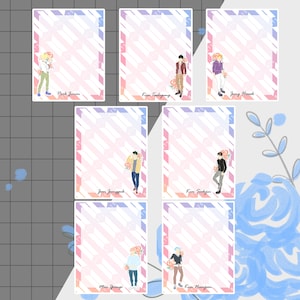 Notepad | BTS Notepad, Cute Kawaii Stationery, BTS, BTS Real Names, Kpop Notepad