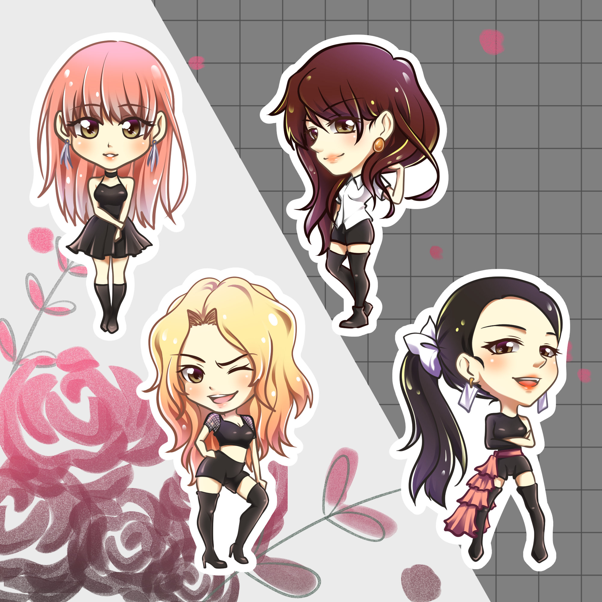 Jennie Stickers - Etsy