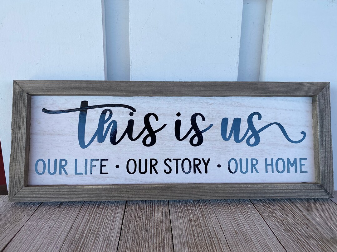 This is Us Farmhouse Sign Etsy