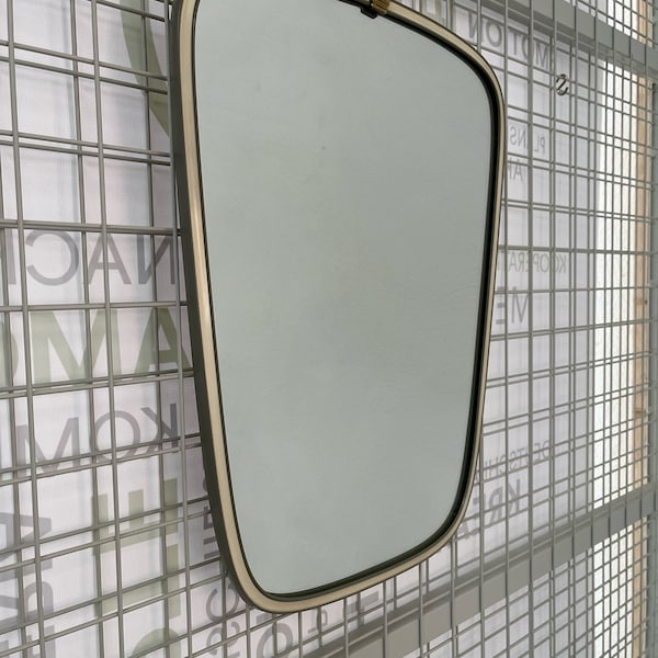 Miroir vintage de haute qualité des années 50