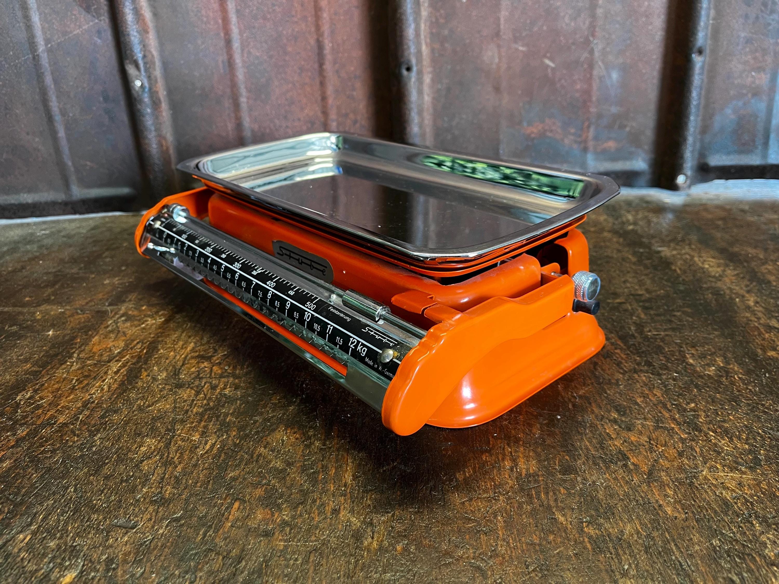 Bilancia Meccanica Da Cucina Retrò - 3 Kg, Ciotola In Acciaio, Design Vintage - Foto 11