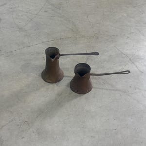 Ensemble de 2 cafetières à moka vintage