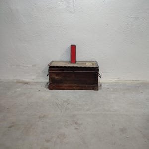 Letra I iluminada vintage