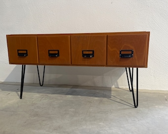 Sideboard made from a filing cabinet module