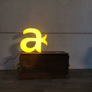 Leuchtbuchstaben Marquee LED Buchstaben Leuchtschrift beleuchtet Vintage 