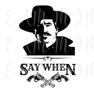 Maglietta Doc Holliday – Tombstone Movie, Nera, Taglie S-5XL, 100% Cotone